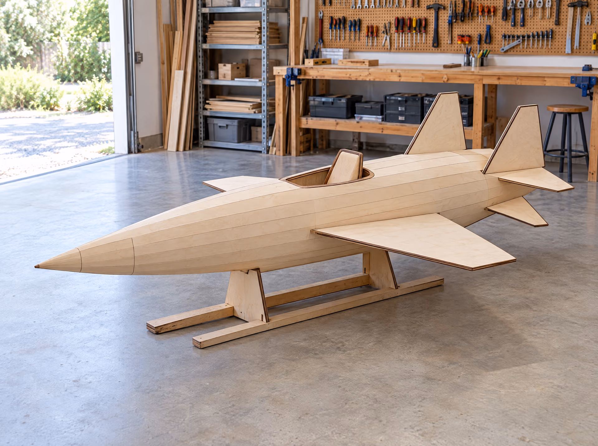 The Jet XL built, in its place